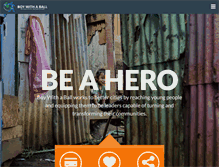 Tablet Screenshot of boywithaball.com